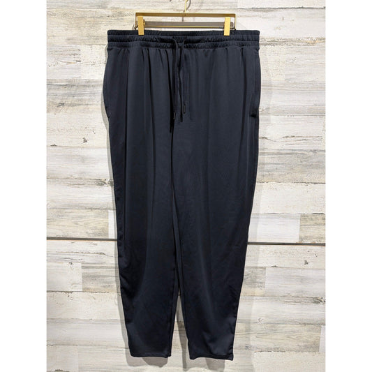 Under Armour Training Pants Mens 2XL Black Loose Fit Drawstring Joggers EUC0