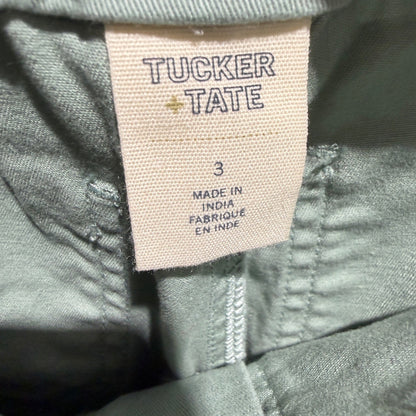 Gap Tucker + Tate Sweater Pants Set Girls 2-3 Pink Green Embroidered EUC9