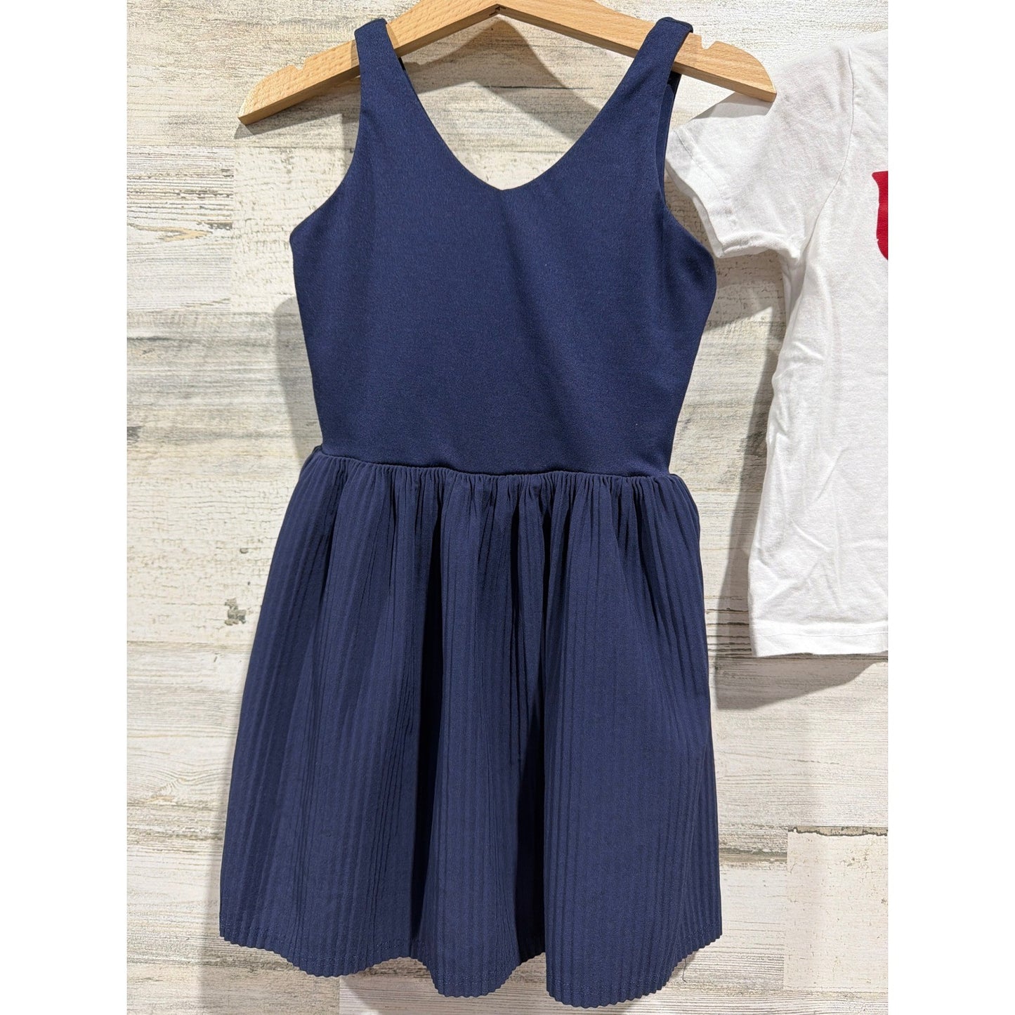Abby & Evie All In Motion Girls 4 XS Navy Blue White USA Patriotic Bundle EUC3