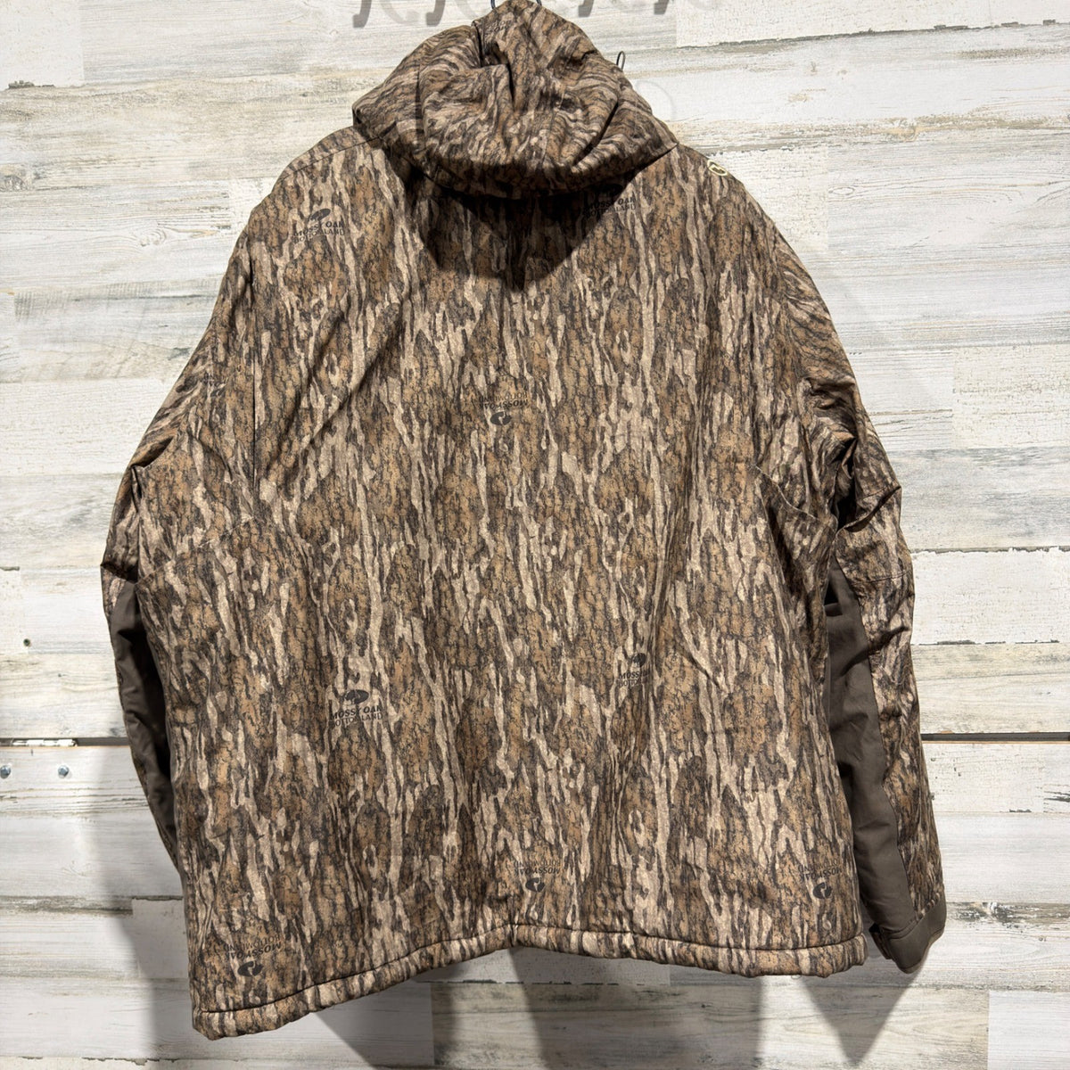 Magellan Outdoors Hunting Jacket Men 3XL Camo Mossy Oak Bottomland EUC4