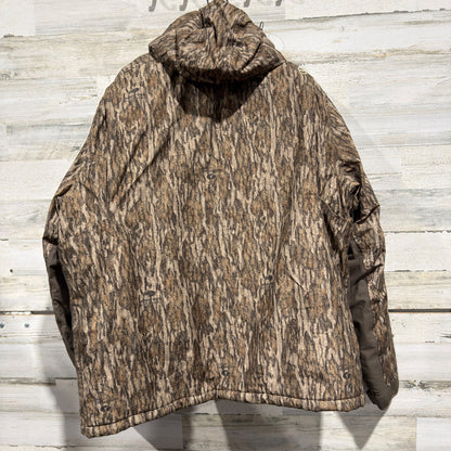 Magellan Outdoors Hunting Jacket Men 3XL Camo Mossy Oak Bottomland EUC4
