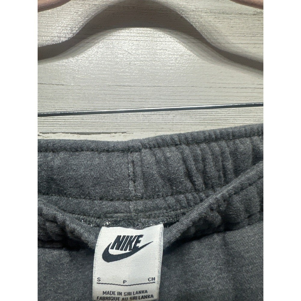Nike Joggers Men Small Charcoal Grey Fleece Sportswear Sweatpants EUC2
