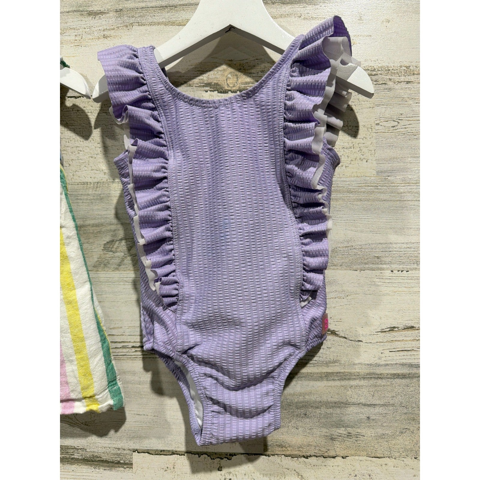 Baby Gap RuffleButts Rabbit Bear Girls 2T Summer Bundle Swim Dress Set EUC3