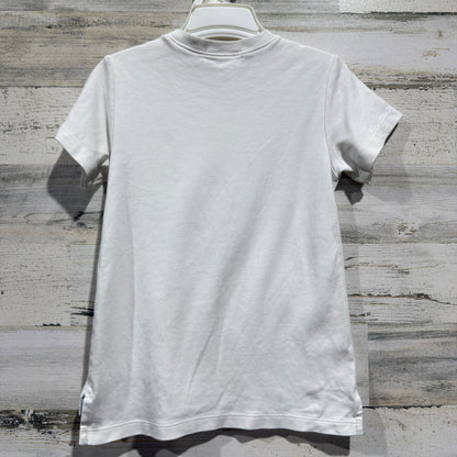 The Beaufort Bonnet Company Pocket Tee Boys 6 White Pima Cotton Preppy GUC4