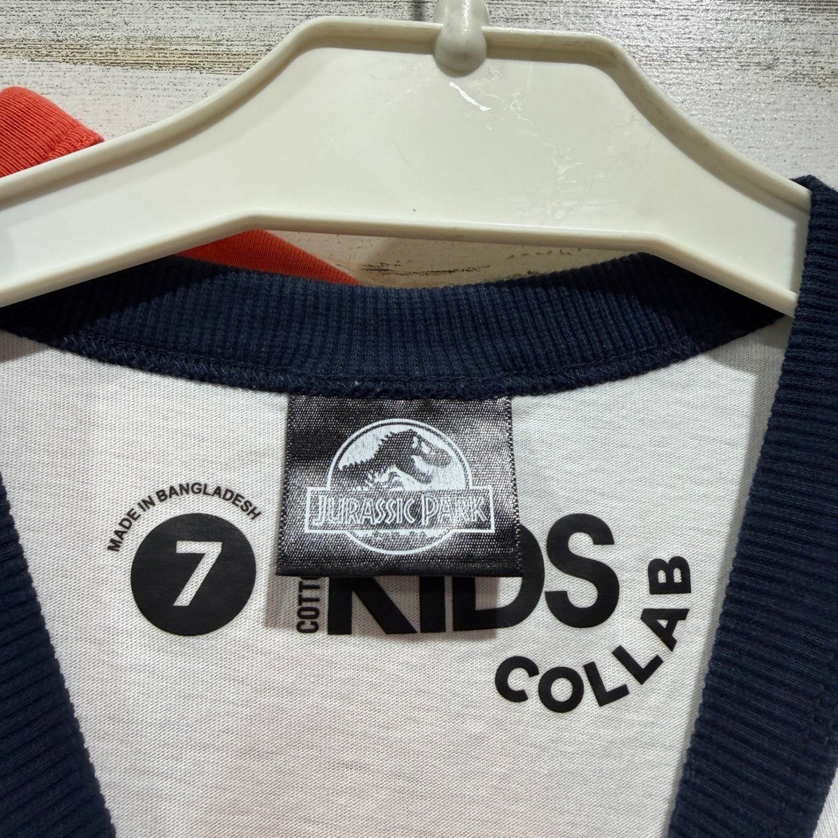 Cotton On Kids Graphic T-Shirt Bundle Boys 7 Multi Jurassic Park Flawed*3