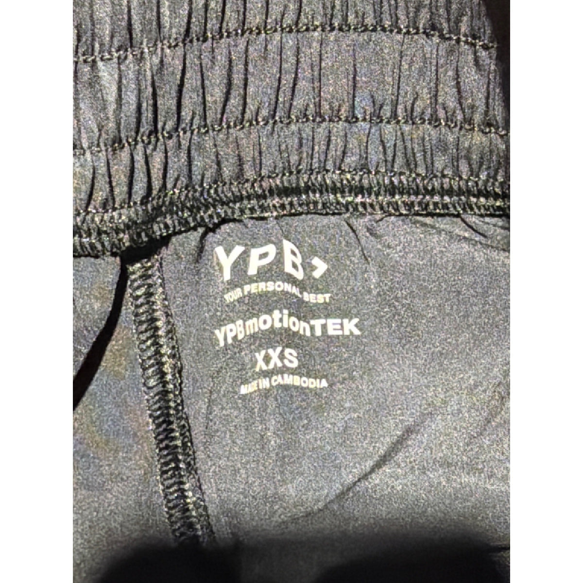 Abercrombie YPB Joggers Women XXS Black Cargo High Waist Athletic Pants EUC2