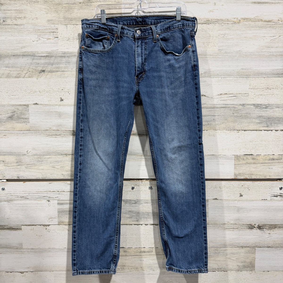 Levi's 559 Relaxed Straight Jeans Mens 34x30 Blue Cotton Denim Classic GUC*0