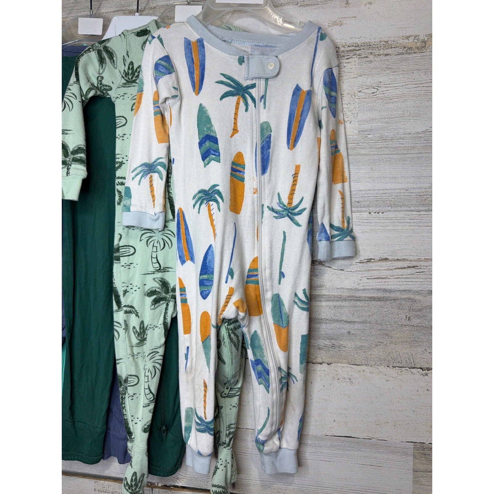 Kickee Kyte Burts Bees Pajamas Boys 12-18M Bamboo Organic Bundle1