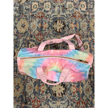 Stony Clover Target Duffel Bag Pink Tie Dye Weekend Travel EUC1