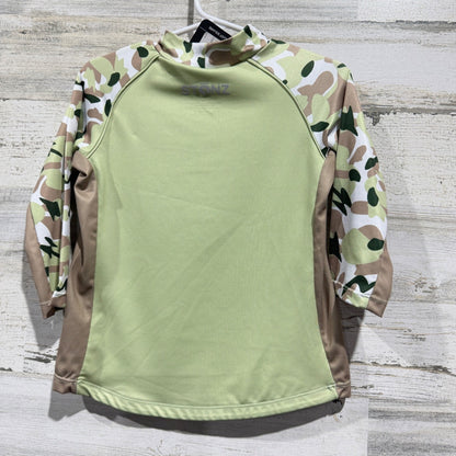 Stonz Sun Shirt Boys 2T Green Camo UPF 50 Rash Guard Gorpcore NWT3