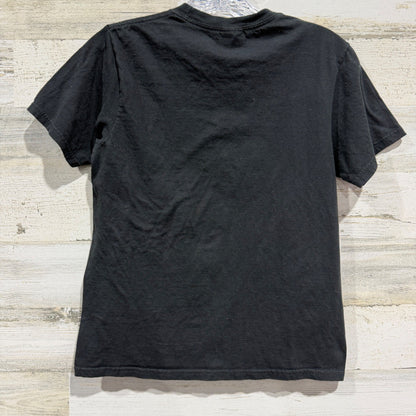 Port & Company Fan Favorite Baseball Drip T-Shirt Boys Size M Black Tee EUC3