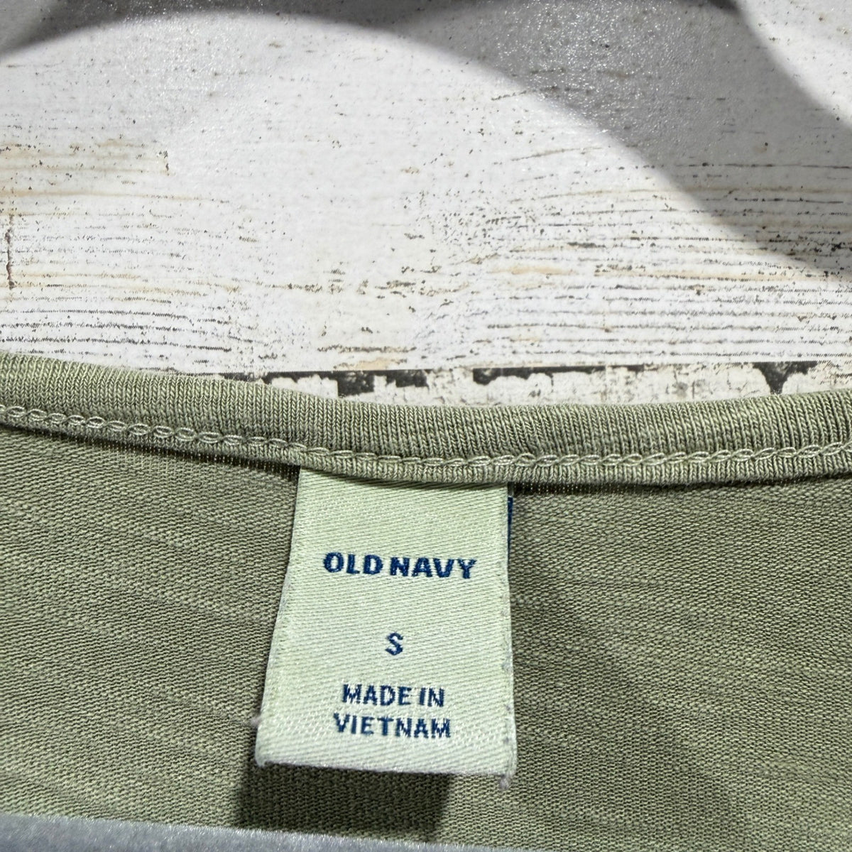 Old Navy Tiered Sleeveless Midi Dress Women S Green Cotton Slub Casual EUC1