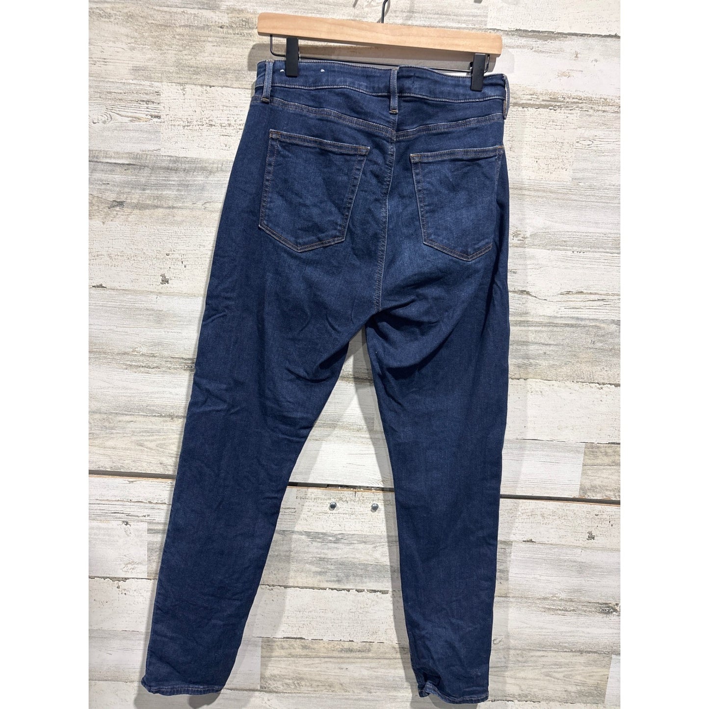 Loft Made & Loved Skinny Jeans Women 30 Tall Blue High Rise Stretch EUC2