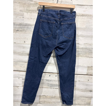 Loft Made & Loved Skinny Jeans Women 30 Tall Blue High Rise Stretch EUC2