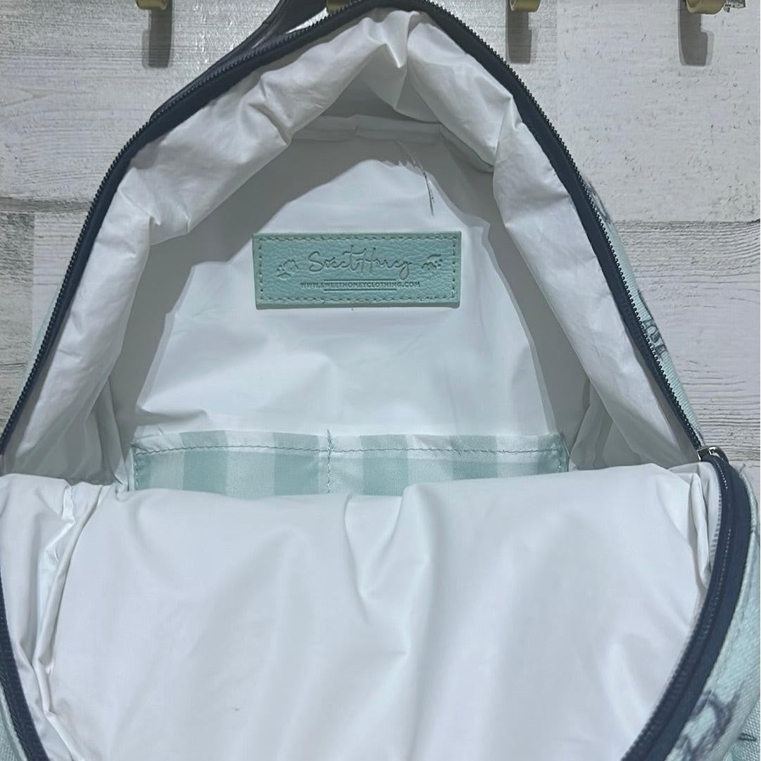 Sweet Honey Dinosaur Mini Backpack Boys Mint Green Brint Personalized7