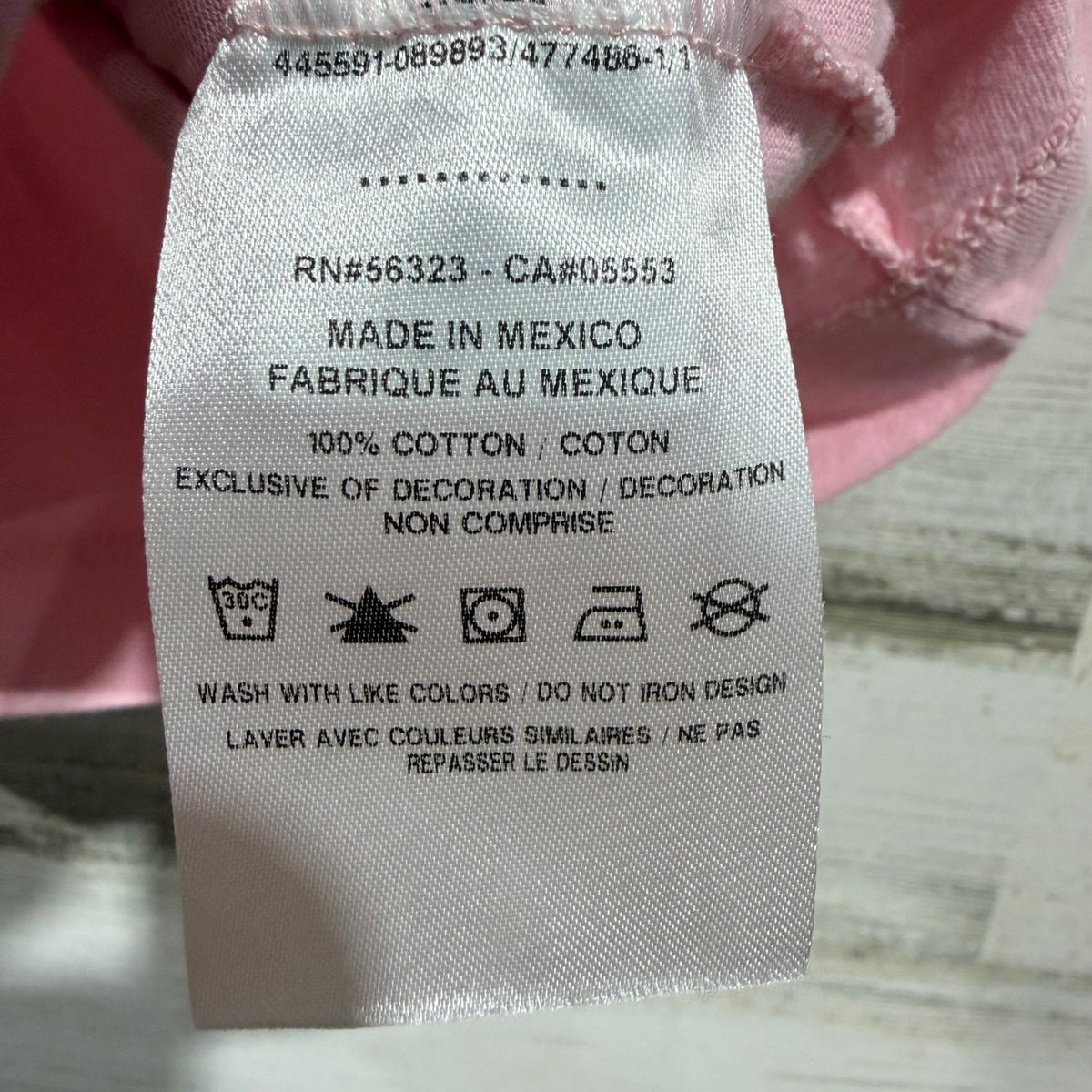 Nike T-Shirt Kids Small Pink Short Sleeve Logo Athletic Sportswear EUC3