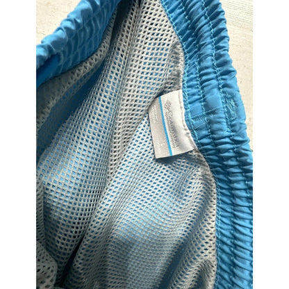 Columbia Swim Trunks Boys 14/16 Blue Omni-Shade PFG Mesh Lined *Flawed4