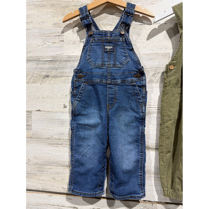 Oshkosh Disney Romper Overall Bundle Boys 18M Simba Mickey Monster Truck4