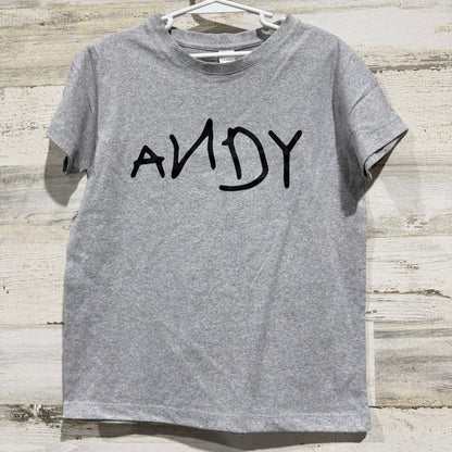 Ketuna Kids T-Shirt Boys Youth S Gray Andy Toy Story Graphic Disneybound EUC0