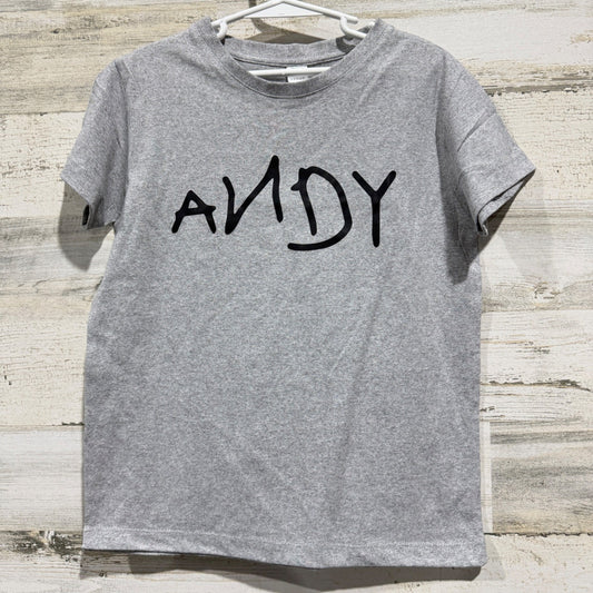 Ketuna Kids T-Shirt Boys Youth S Gray Andy Toy Story Graphic Disneybound EUC0