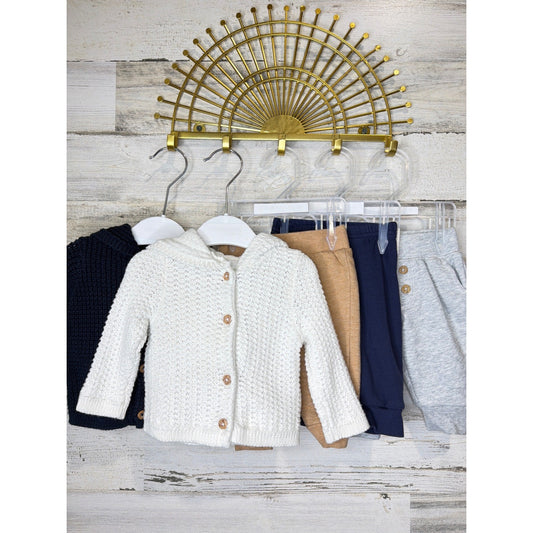 Tommy Bahama Carters Baby Boy 0-3M / 3M Knit Sweater Pants Bundle EUC0