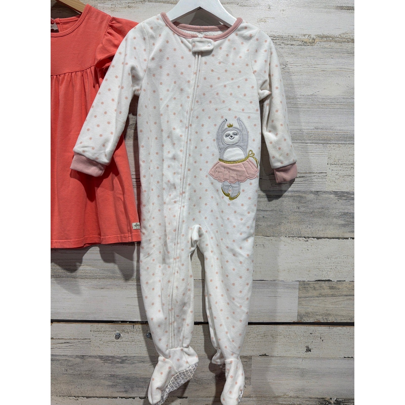 Carter's H&M Isaac Mizrahi Dress Tunic Sleeper Bundle Girls 2T Floral Lace EUC5