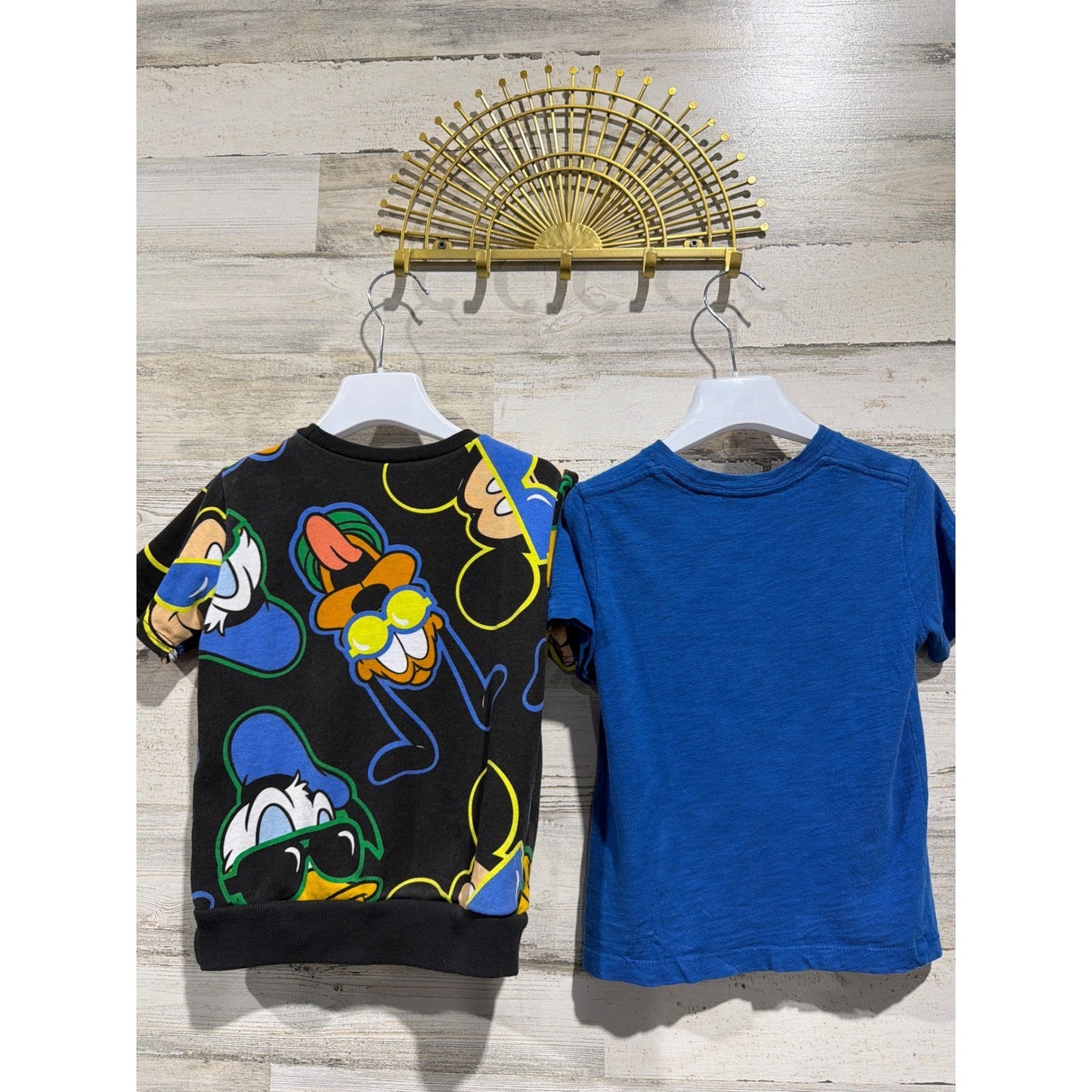 Disney Gap T-Shirt Bundle Boys 5T/5 Black Blue Mickey Friends Disneycore5