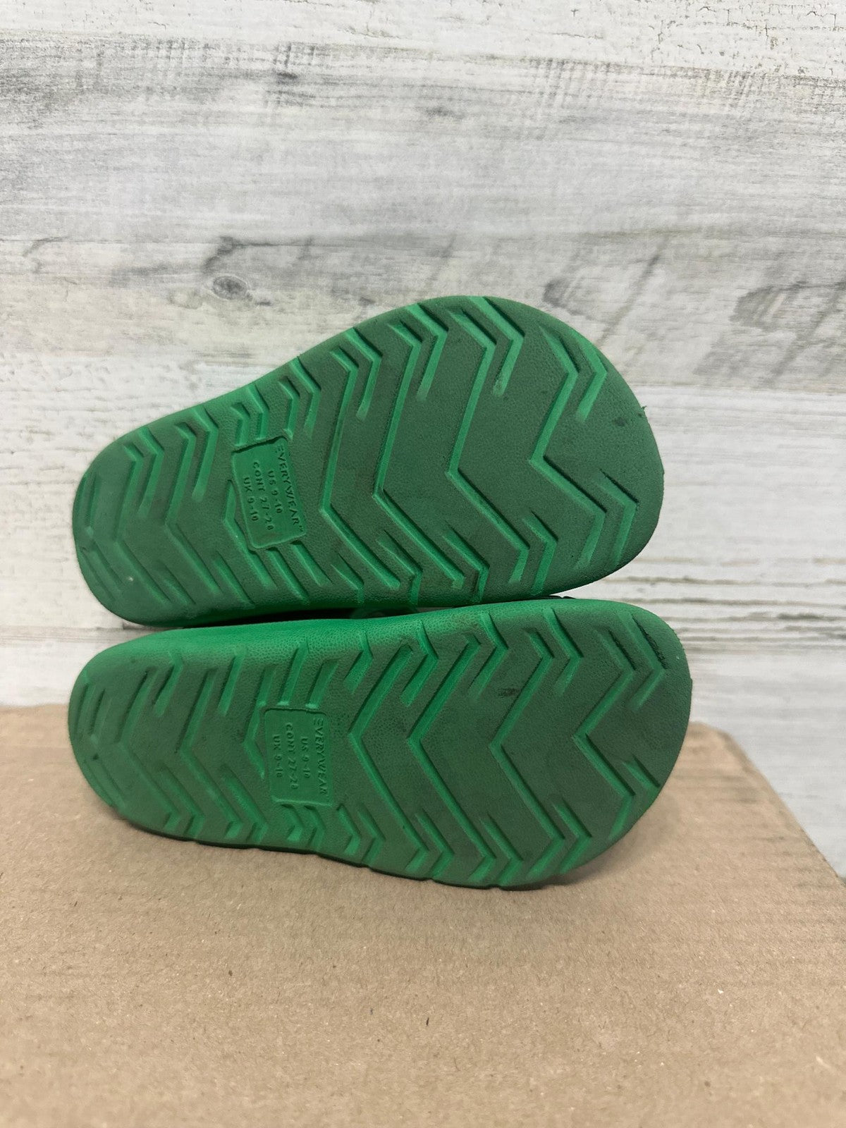 Totes Everywear Sandals Toddler 9-10 Green Adjustable Strap3