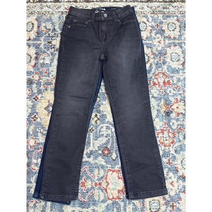 Boys 12 Slim Jean Bundle Blue Black Adjustable Waist2