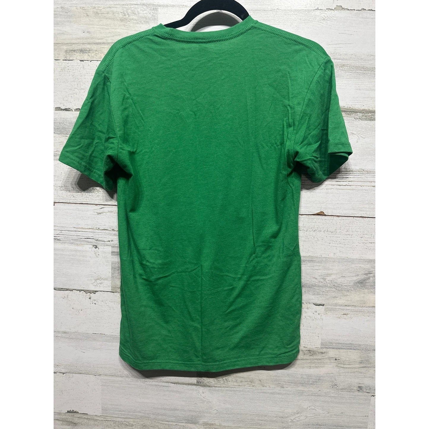 Next Level Graphic Tee Women S Green Happy Birthday Jesus Christmas EUC1