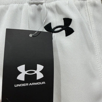 Under Armour Tball Pant w/Belt Loops Kids YXXXS White Polyester Sport Flawless2