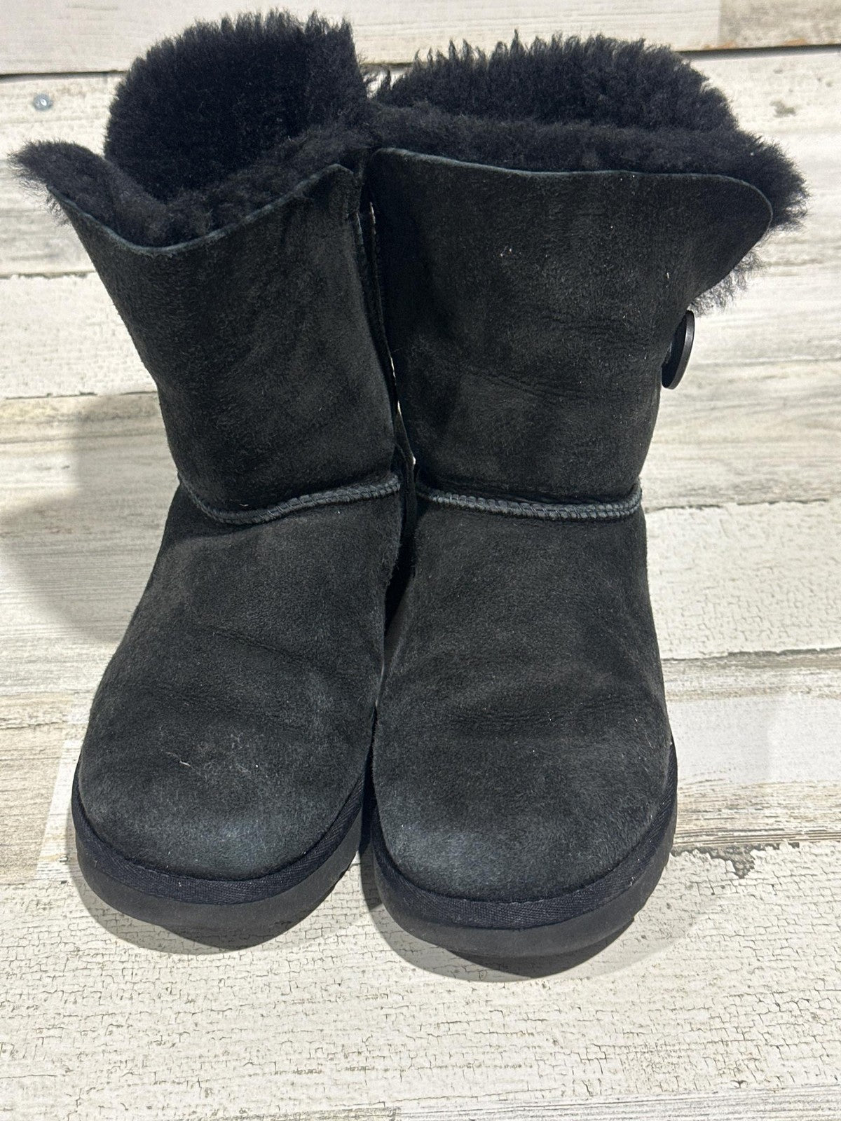 UGG Australia Black Boots - Women's Size 8 - Good Used Condition2