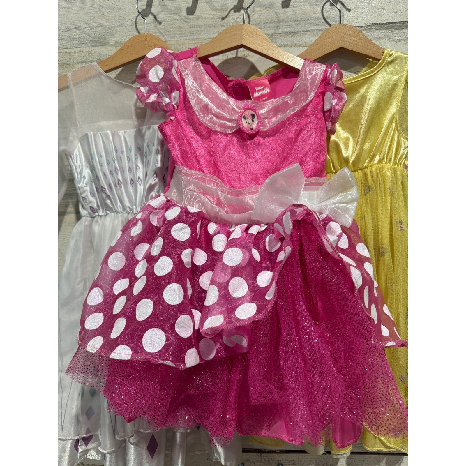 Disney Princess Dress Up Bundle Girls 3T Elsa Belle Minnie Disneycore4