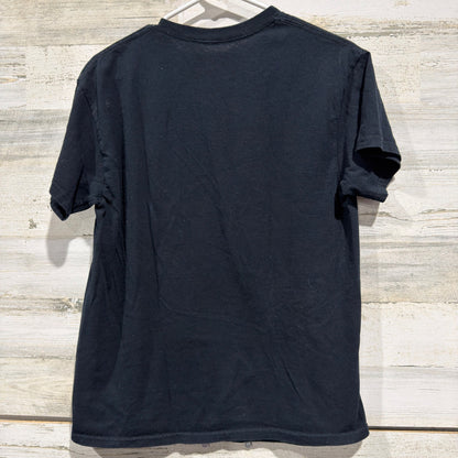 Steven Rhodes Portal to the Cat Dimension Tee Women Medium Black Cotton Retro4