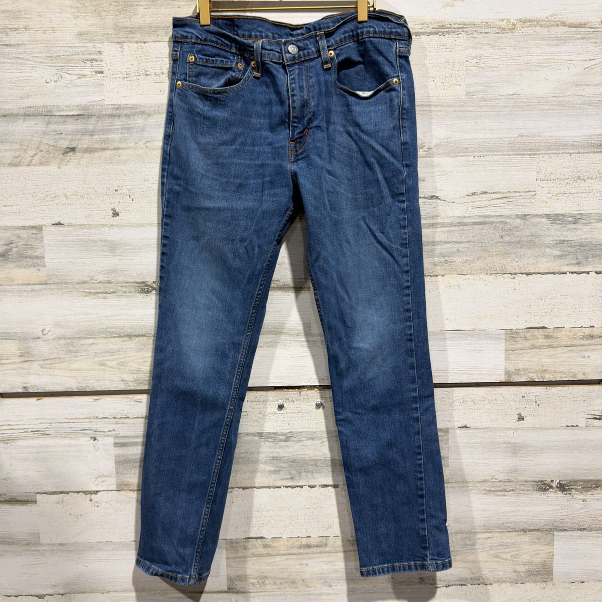 Levi 511 Slim Jeans Mens 34x30 Blue Denim Stretch Casual Americana EUC0