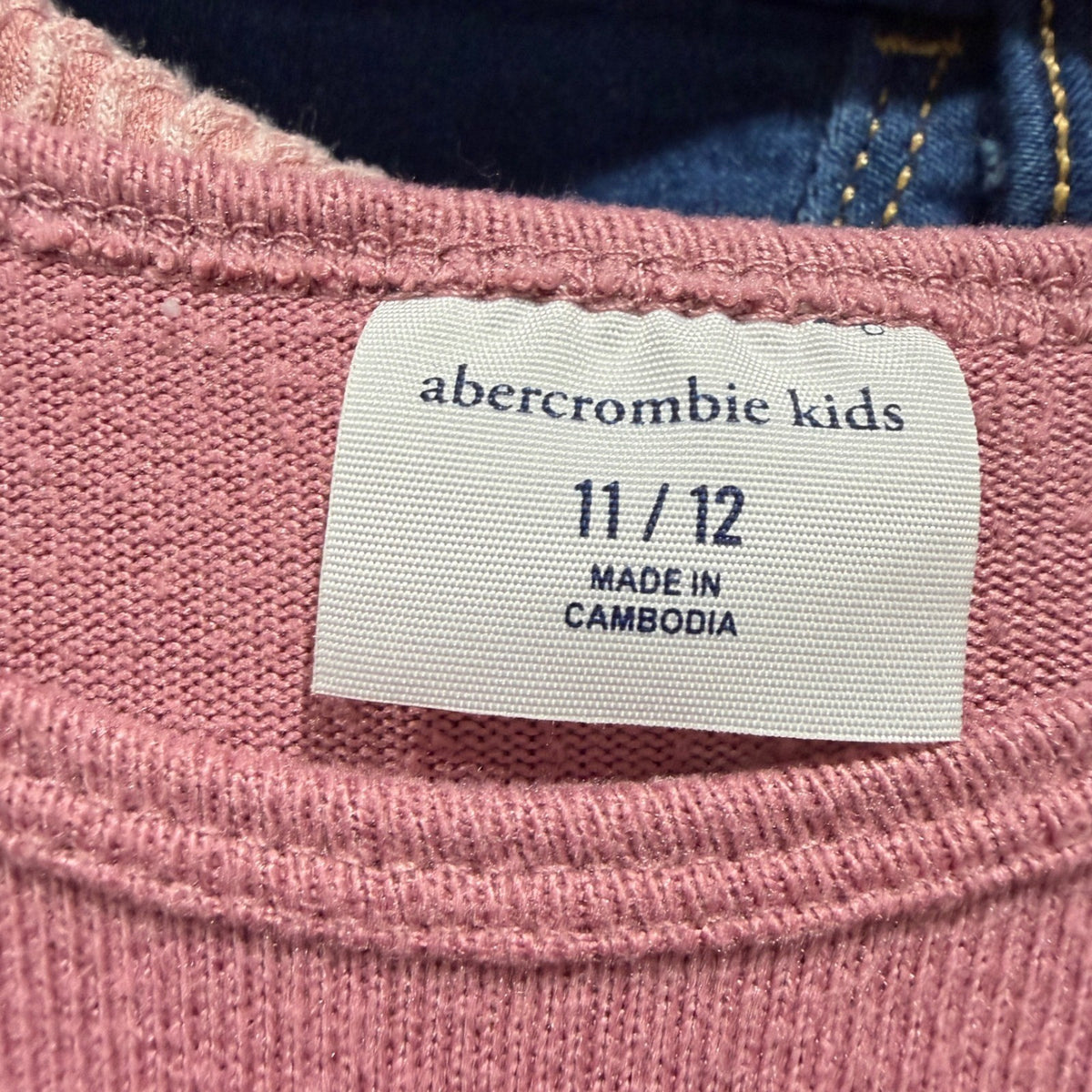 Abercrombie Cat & Jack Old Navy Girls Clothing Lot 4pc Size 10/12 Bundle Casual2