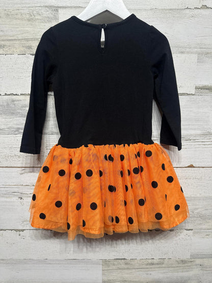 Counting Daisies Halloween Dress Girls 3T Black Orange Cat Pumpkin Tutu1