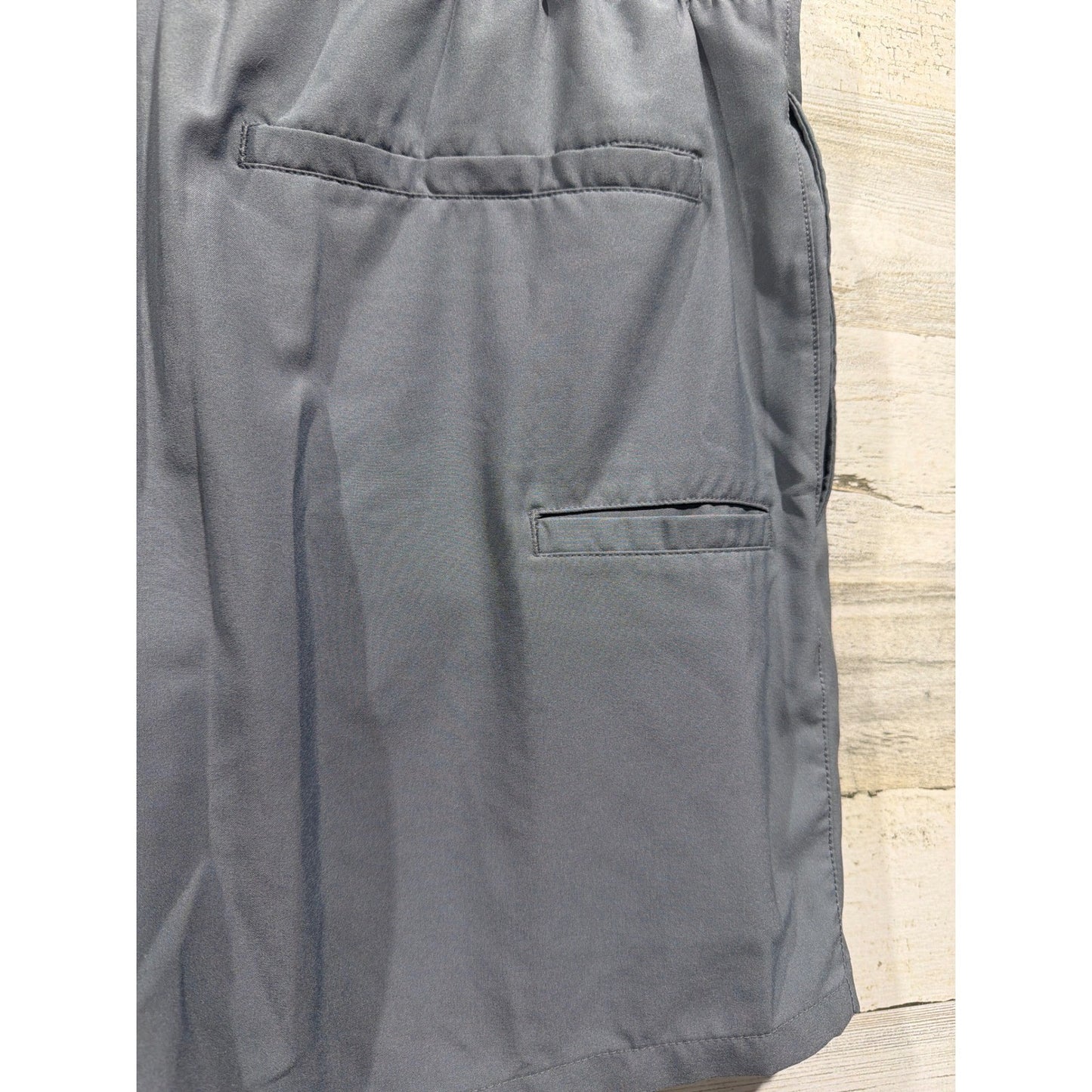 Huk Swim Trunks Men XL Gray Performance Fishing Board Shorts EUC4