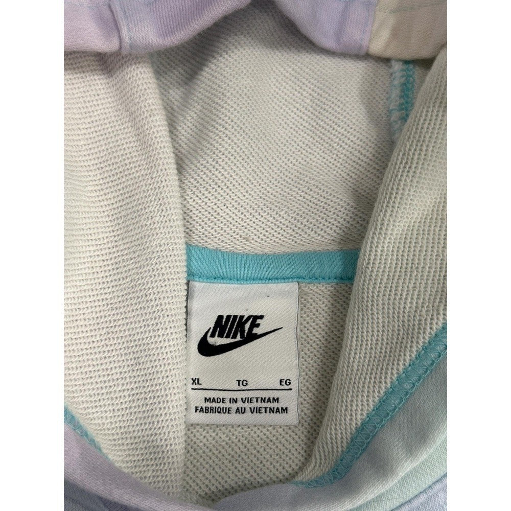 Nike Hoodie Girls XL Pastel Tie Dye High Low Pullover EUC1