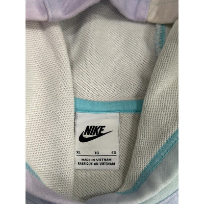 Nike Hoodie Girls XL Pastel Tie Dye High Low Pullover EUC1