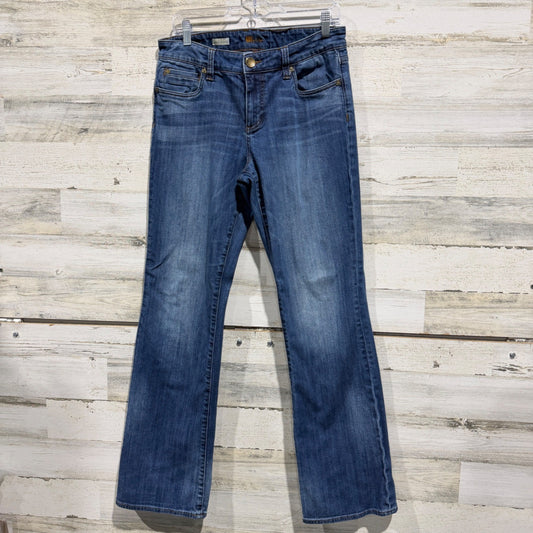 Kut from the Kloth Natalie Bootcut Jeans Women 10 Cotton Denim High Rise EUC0