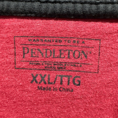 Pendleton Pocket Tee Men XXL Black Long Sleeve Cotton2