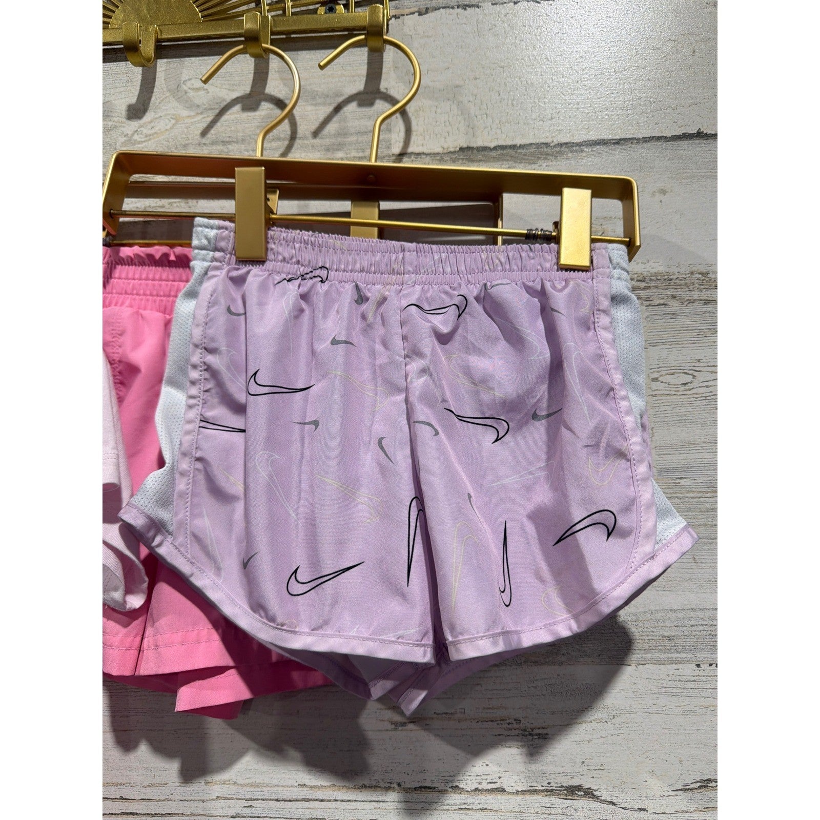Puma Nike Old Navy Outfit Set Girls 5 Pink Purple Athletic Activewear EUC2