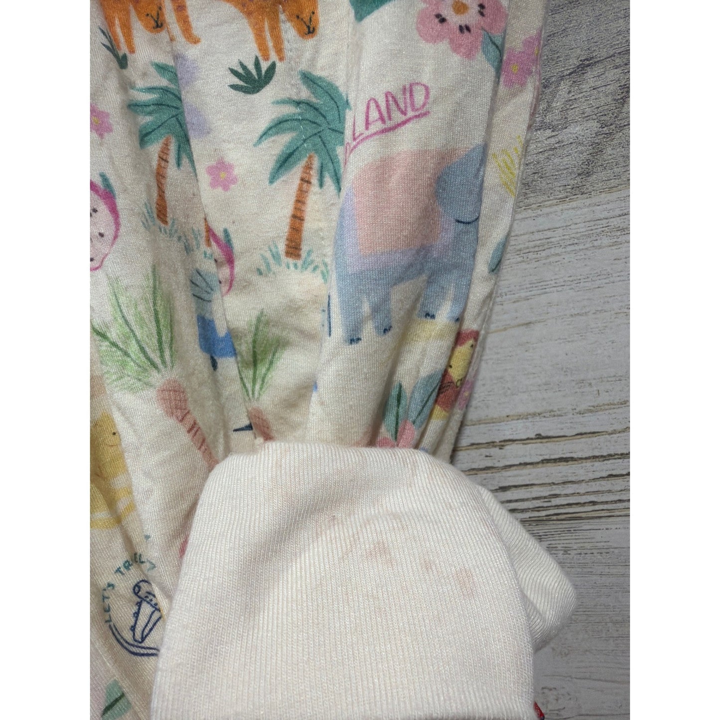 Honest Baby Magnetic Me Girls 0-3M Pink Floral Tropical Organic Cotton Bundle5