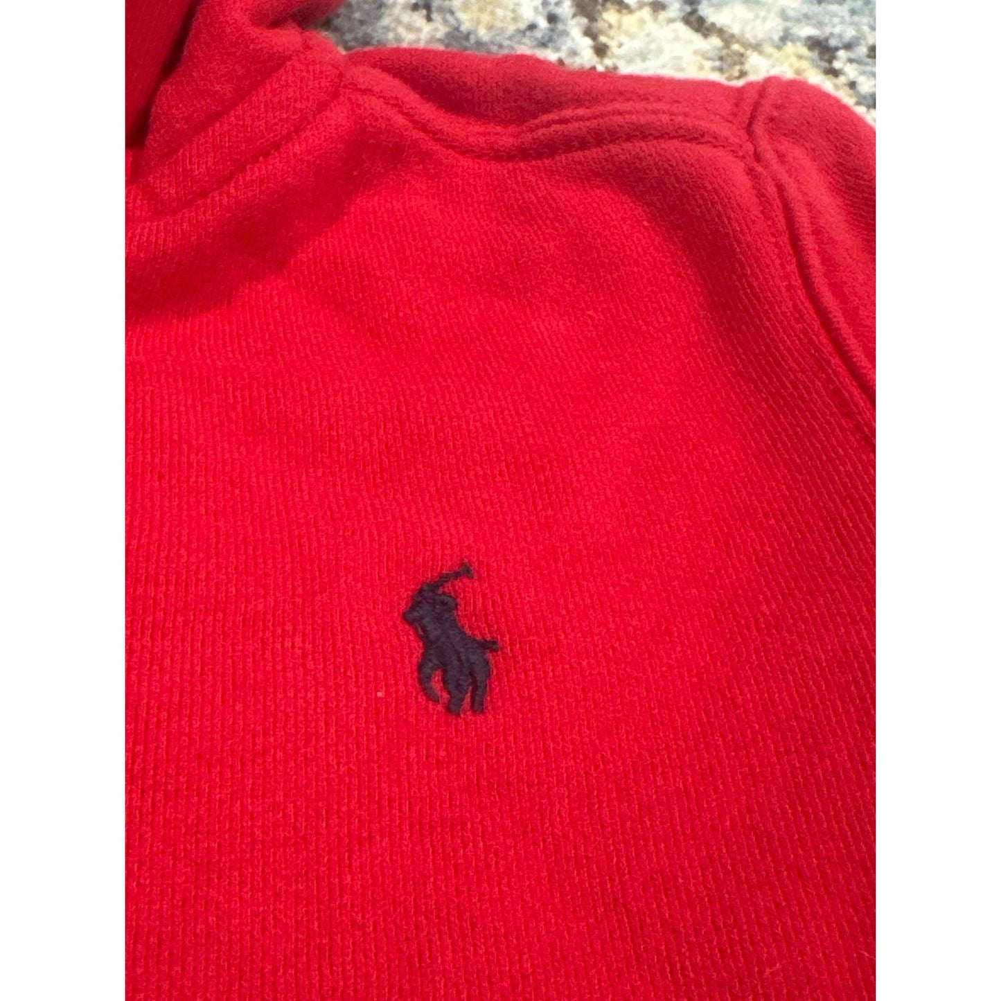 Polo Ralph Lauren Zip Hooded Jacket Boys 2T Red Pony Logo2