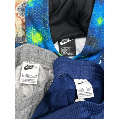 Nike Hoodie Joggers Bundle Boys 6 Blue Galaxy Blue Gray 3pc5