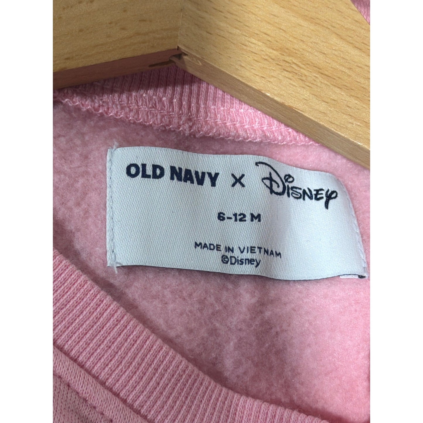 Old Navy Disney Modern Moments Girls 6-12M Pink Mauve Ruffle Minnie EUC5