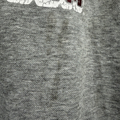 Rivalry Threads Texas A&M Hoodie Kids L 12/14 Gray Distressed Gameday *Flawed*2
