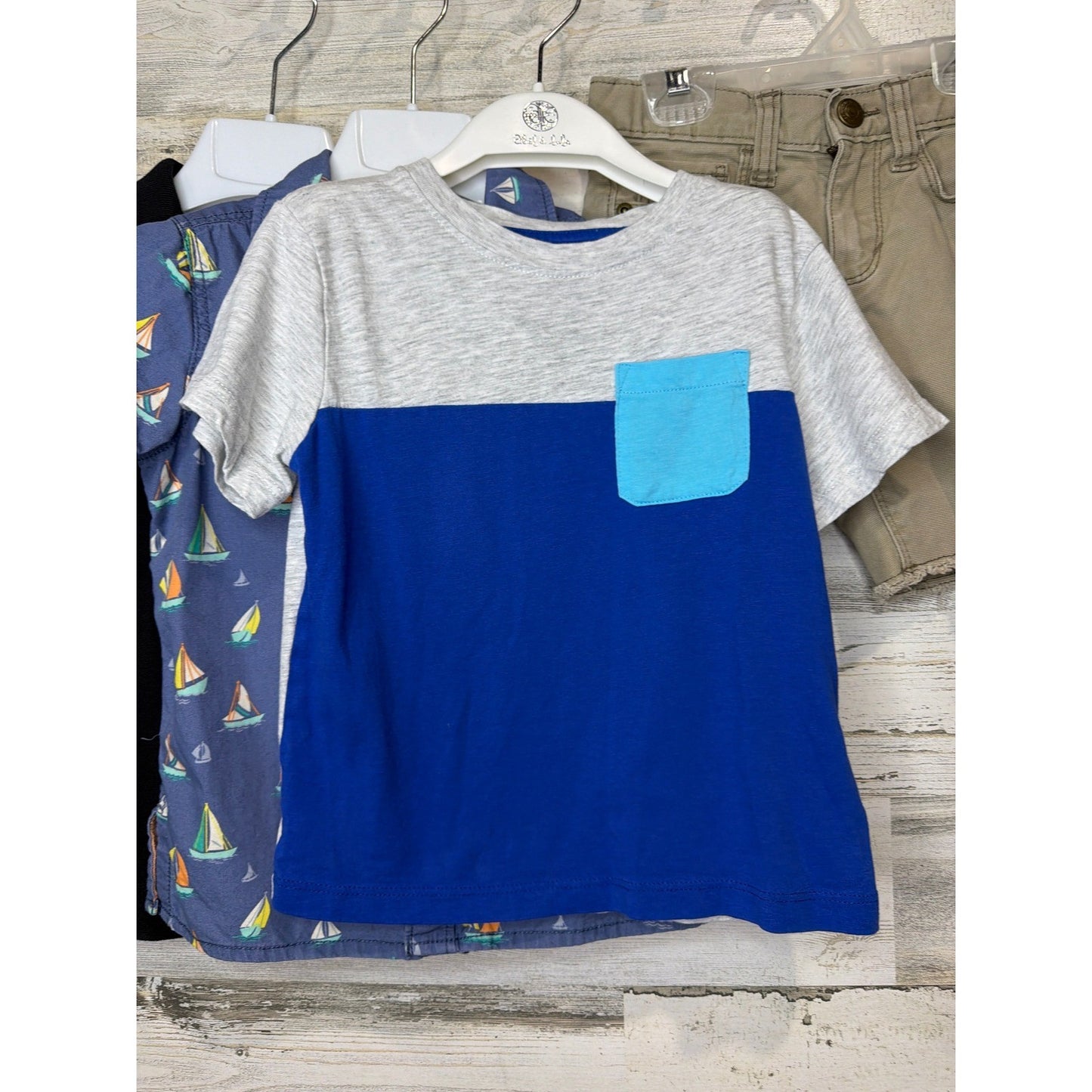 Tommy Bahama Primary H&M Old Navy Boys 3T Multi Bundle Nautical Preppy EUC2