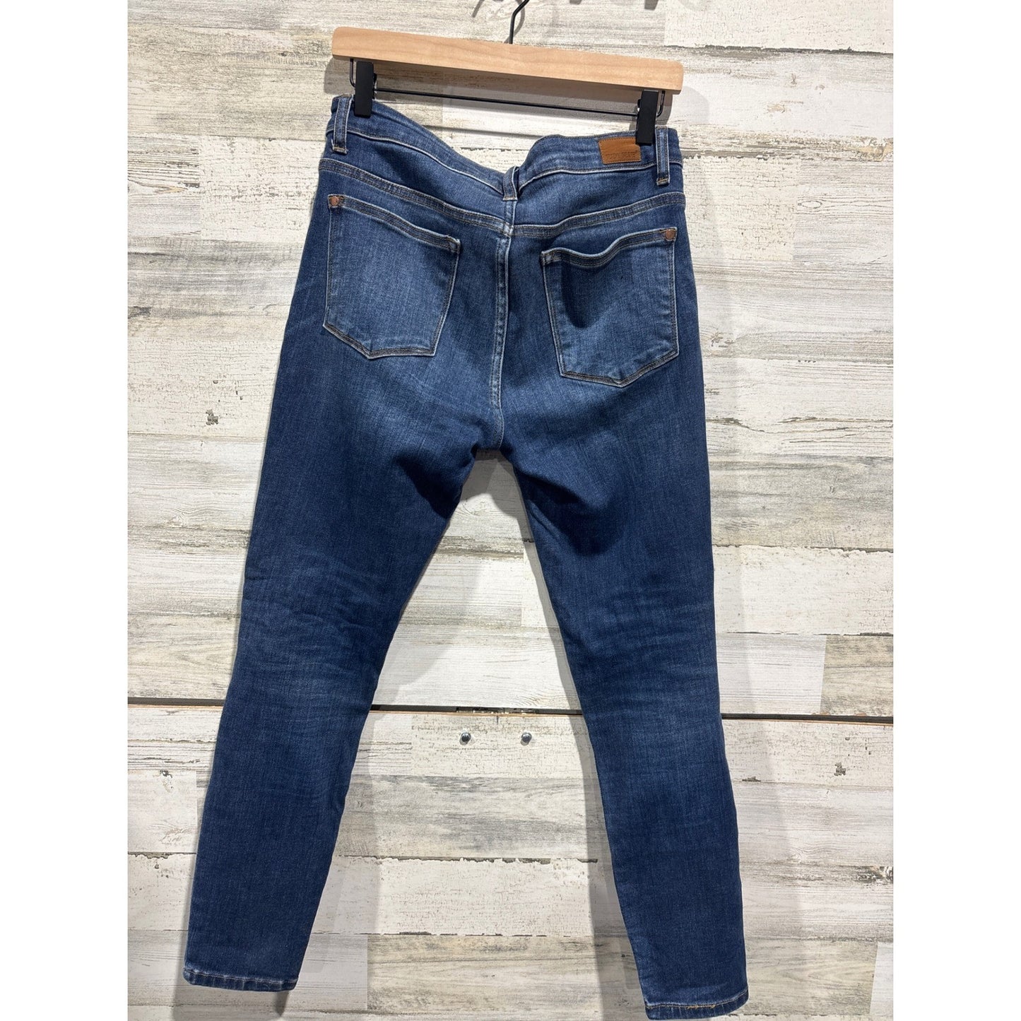 Judy Blue Skinny Jeans Women Size 11/30 Dark Wash Mid Rise Stretch Denim EUC3